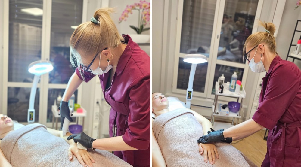 Kosmetologi- og hudpleiesertifikat (Nataliia 1)